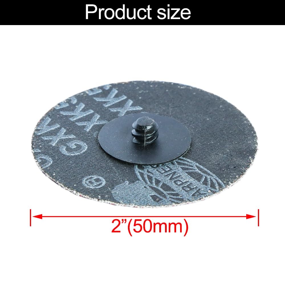 Hiqalty 100Pcs 2″ inch Sanding Disc Surface Conditioning Quick 2 inches