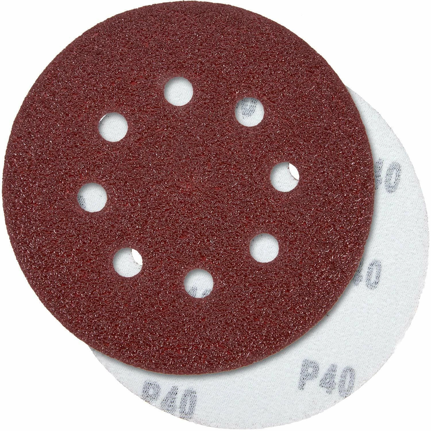 5inch Sanding Discs 40-1000 Grit Hook Loop 8-Hole Orbital Sander Paper Sandpaper