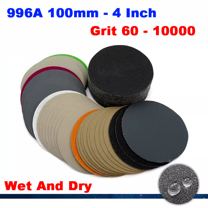 25-75mm Wet and Dry Sanding Discs 1-7Inch Sandpaper Hook&Loop Pads Grit 60-10000