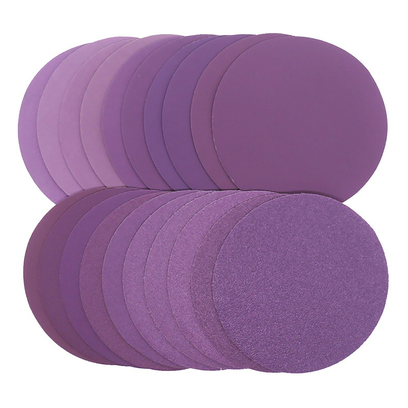 50mm 2 Inch Hook Loop Sanding Discs Pads 60-10000 Grit Round Wet & Dry Sandpaper