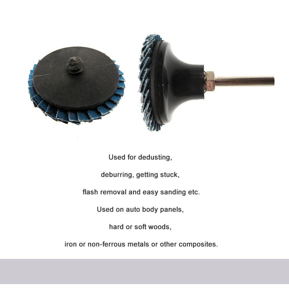 Flap Disc 50mm 2″ Zirconia Sanding Wheel 40 60 80 120 Grit Sander Grinding