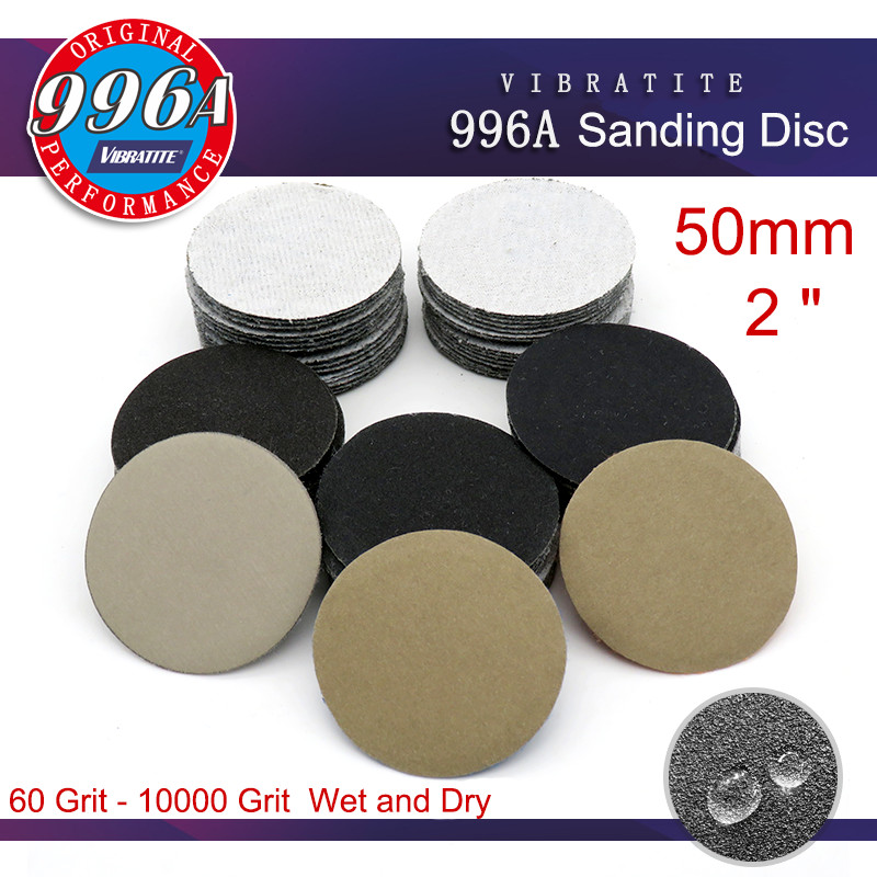 2″ 50mm Sanding Disc Pads Hook And Loop Orbital Sandpaper Wet Dry 60-10000 Grit
