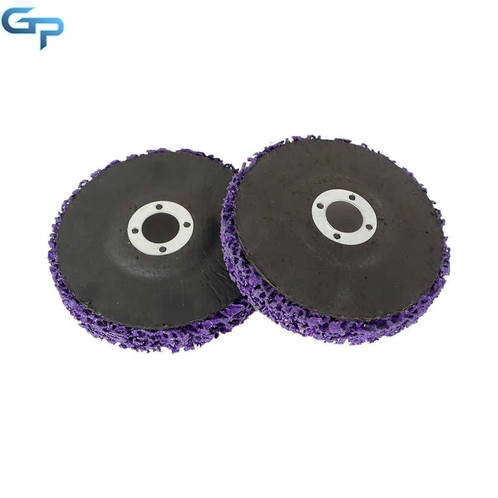 10 Pcs 4″ x 5/8″ Purple Strip Discs Stripping Wheel Paint Removal Disc New