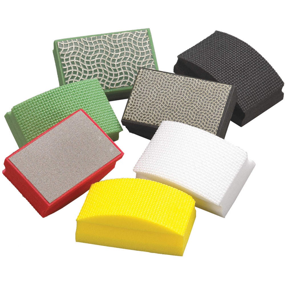NORTON 66260305852 Sanding Hand Pad, 2 1/8 in W, 3 1/2 in L 1RDJ2