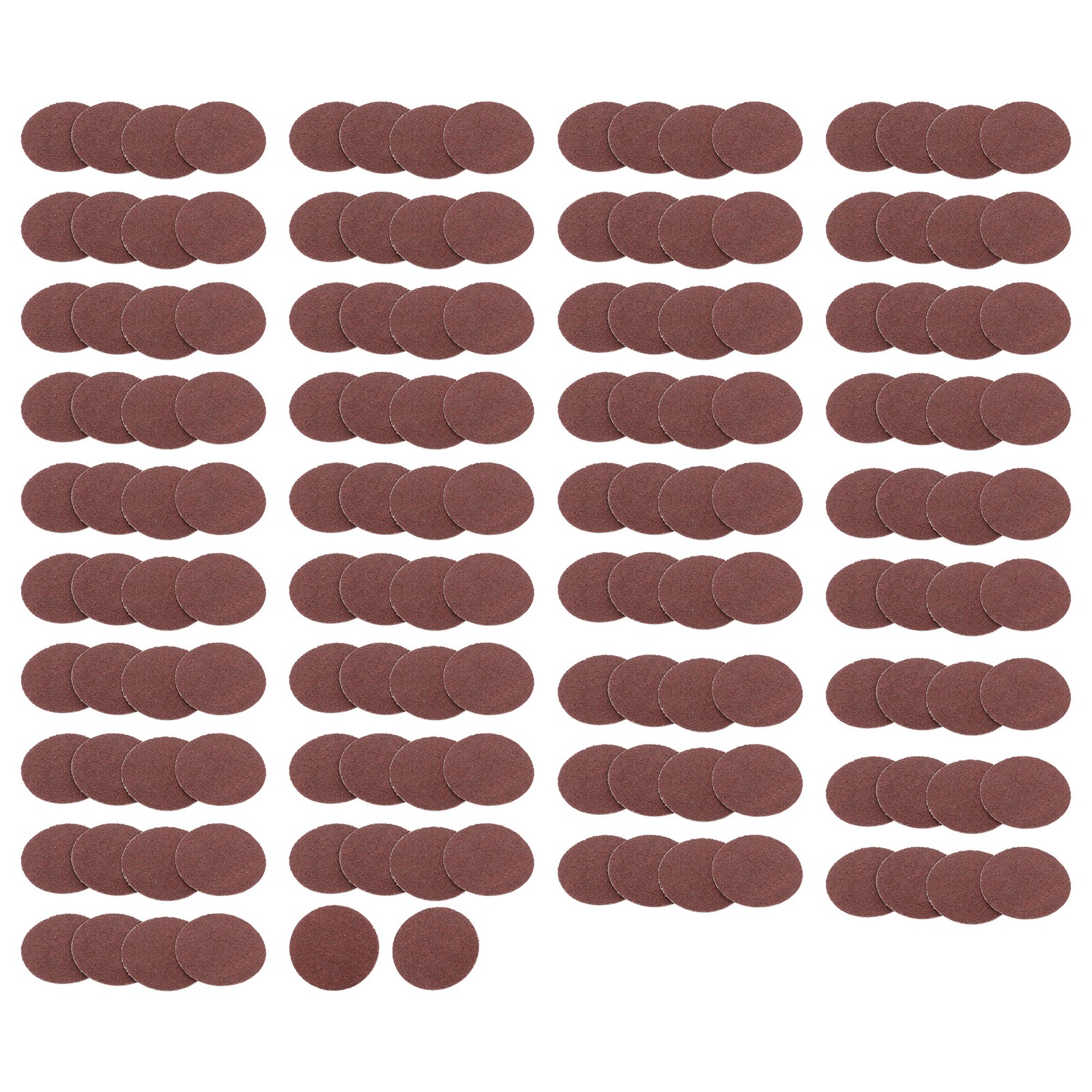 150 Pieces 2 Inch 80 Grit Medium Red Torque Sanding Discs for Die Grinder