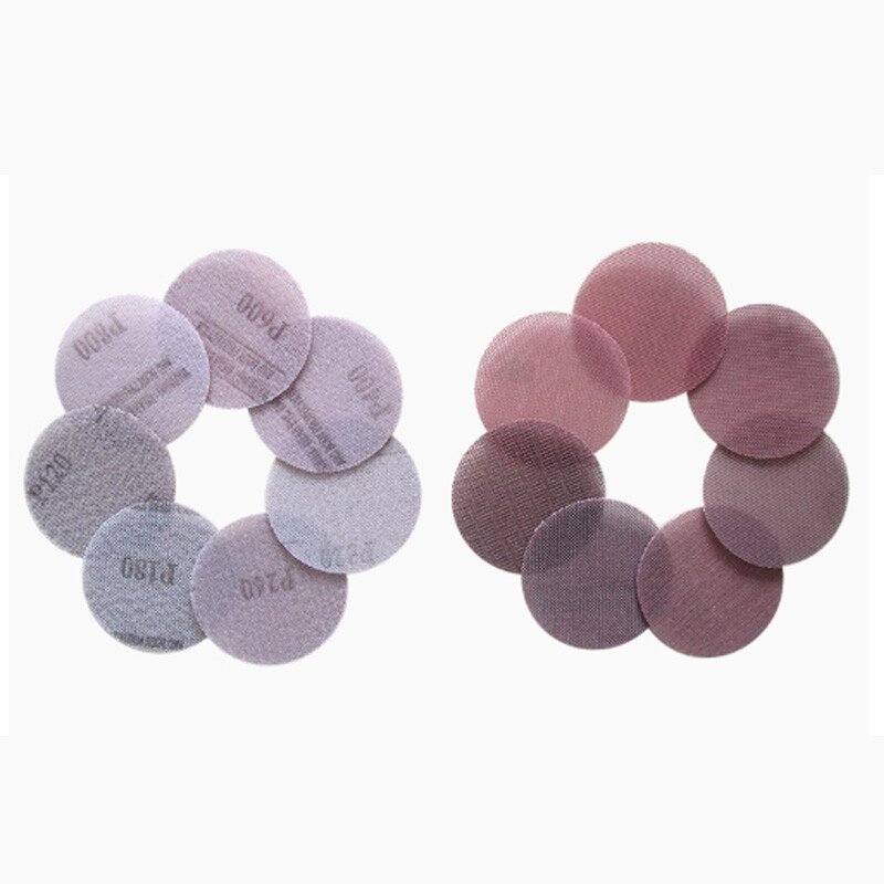 3″ 75mm Dust-Free Sanding Discs Hook and Loop Mesh Sand Paper Pads 80 -1000 Grit