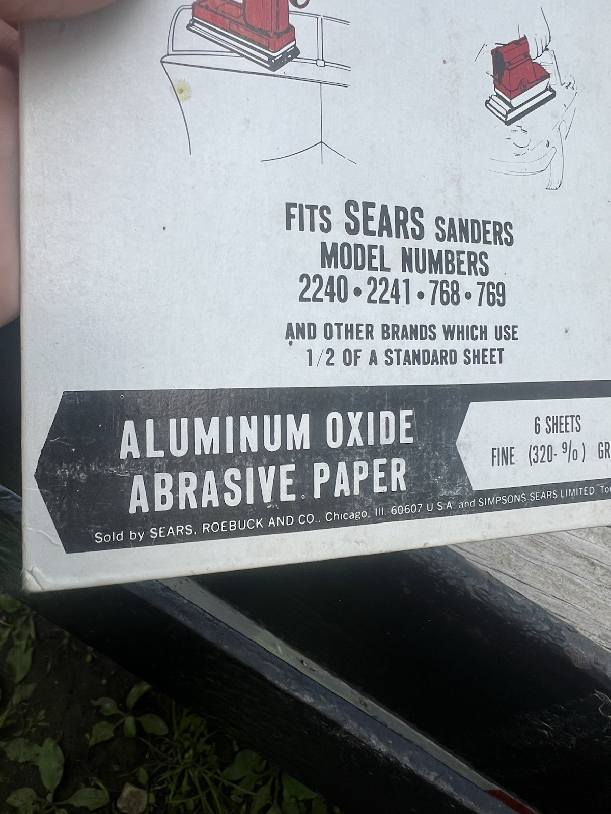 Vintage Sears Craftsman Aluminum Oxide Abrasive Paper 9-25315