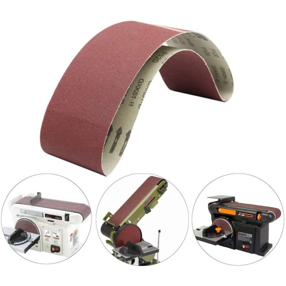 5/10pc 50x915mm Sanding Belt Sandpaper Sander for Metal Wood Grinding 40~600Grit