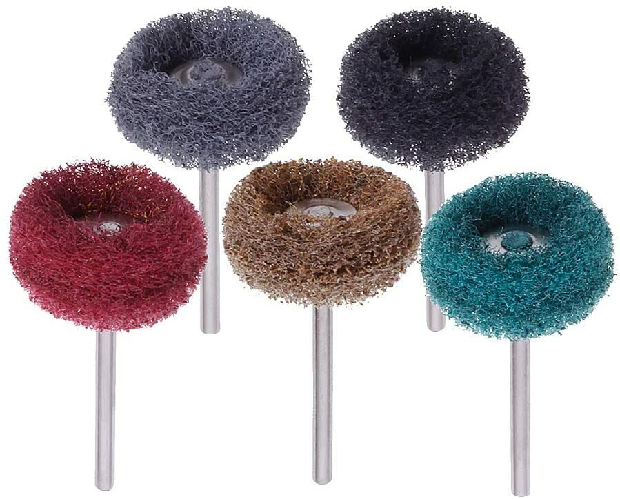80PCS Metal Rotary Polishing Buffing Wheel Burr Kit Tool Accessories for Dremel