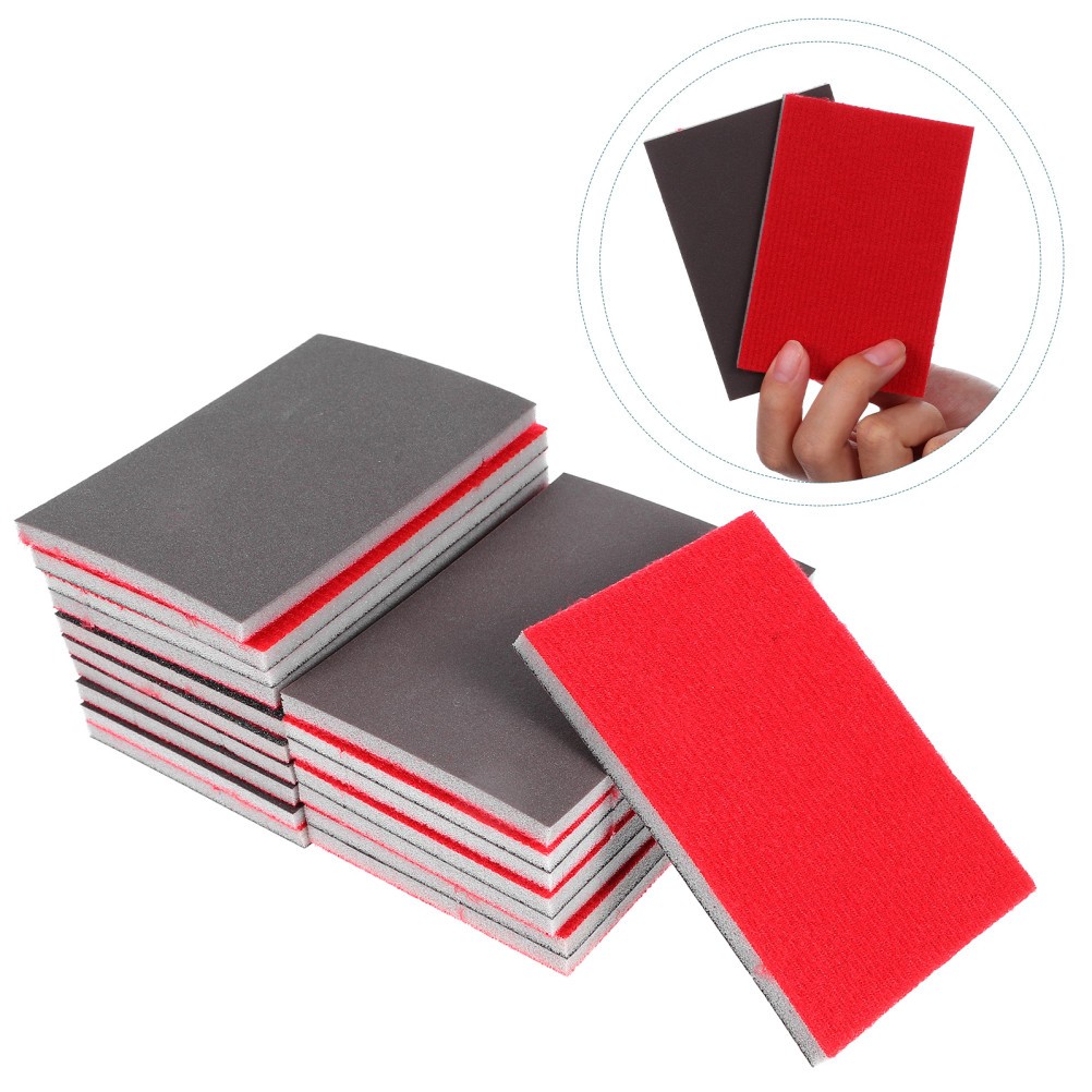 Multi Color Sanding Sponge Set 18Pcs Durable Blocks for Car Wood Metal Polishing