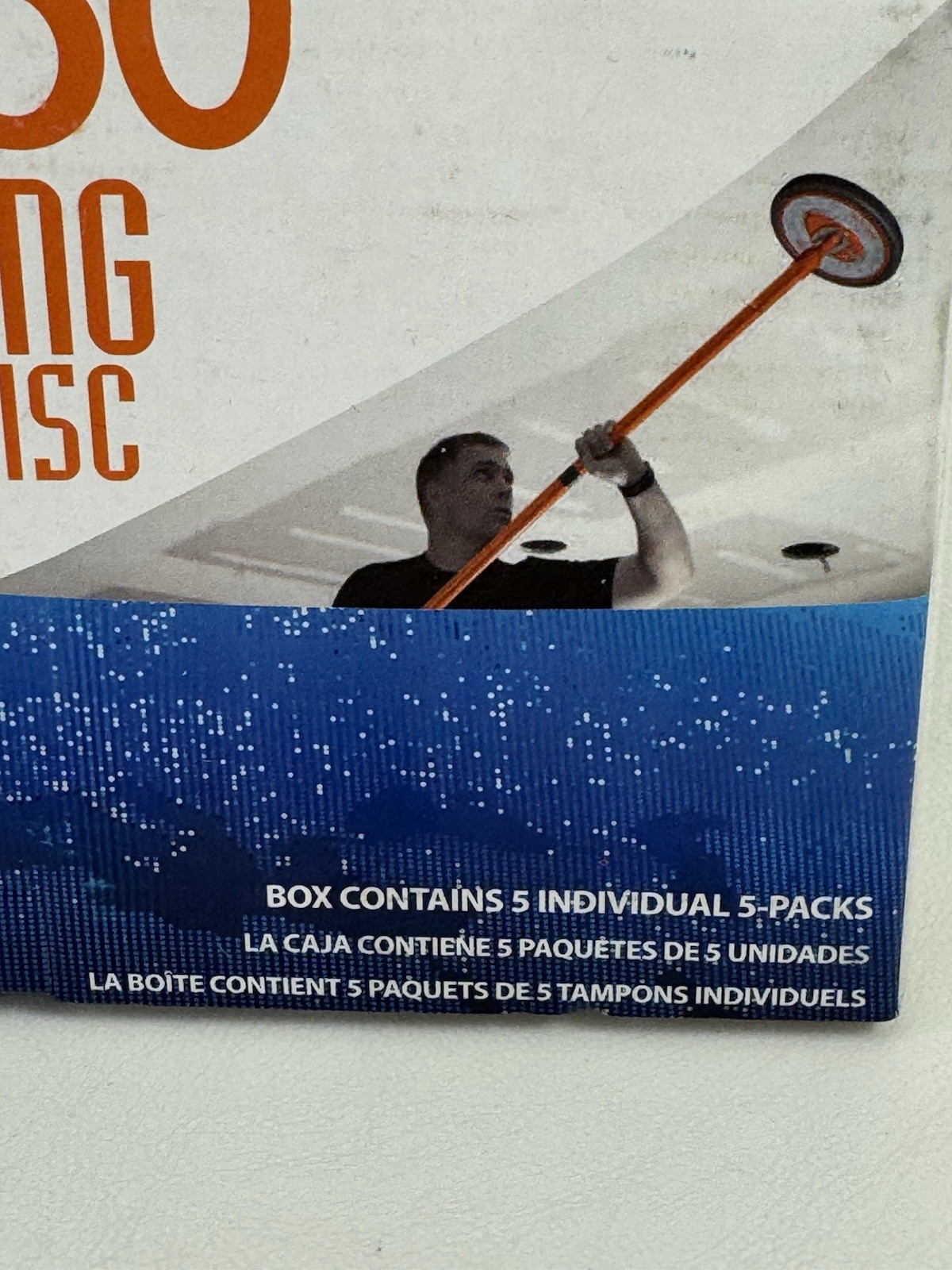 LEVEL 360 Sanding Disc 220 Grit – Case Of 5 X 5 Packs (25 Discs) – Use W/ PC7800