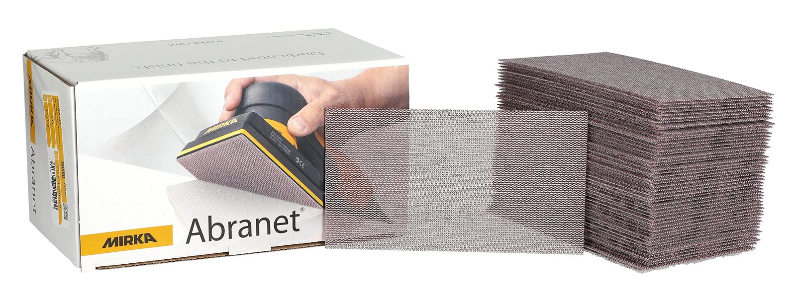 9A-149-400 2-3/4 x 5-Inch 400 Grit Mesh Abrasive Dust Free Sanding Sheets, Box o