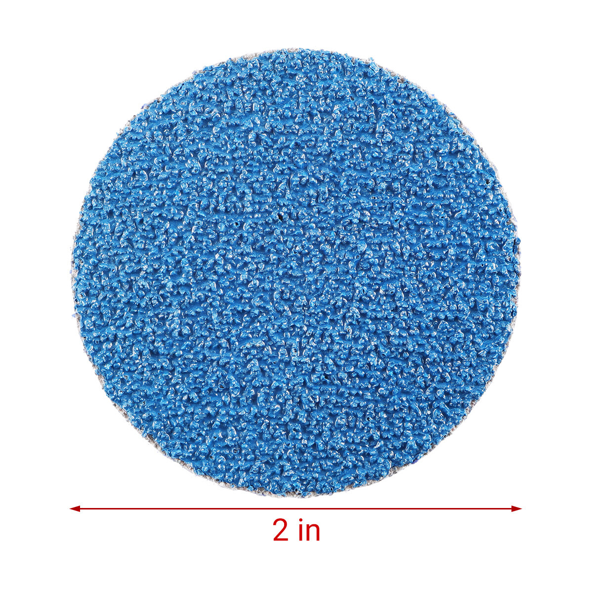 2 inch 36 Grit Zirconia Roll Lock Die Grinder Quick Change Sanding Discs 50PCS