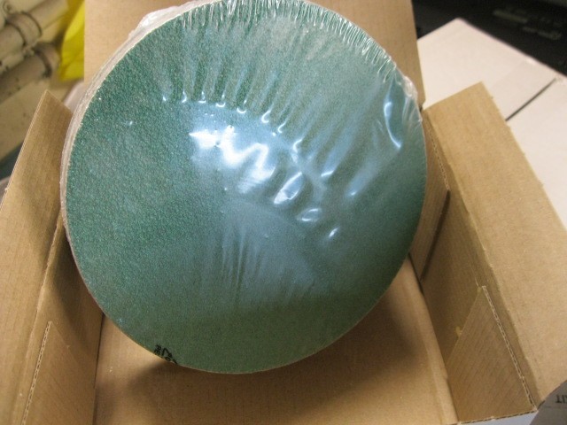 25pk,Bona Abrasives Green Ceramic Floor Edger Disc,6 Inch,50 Grit,AAS860060050