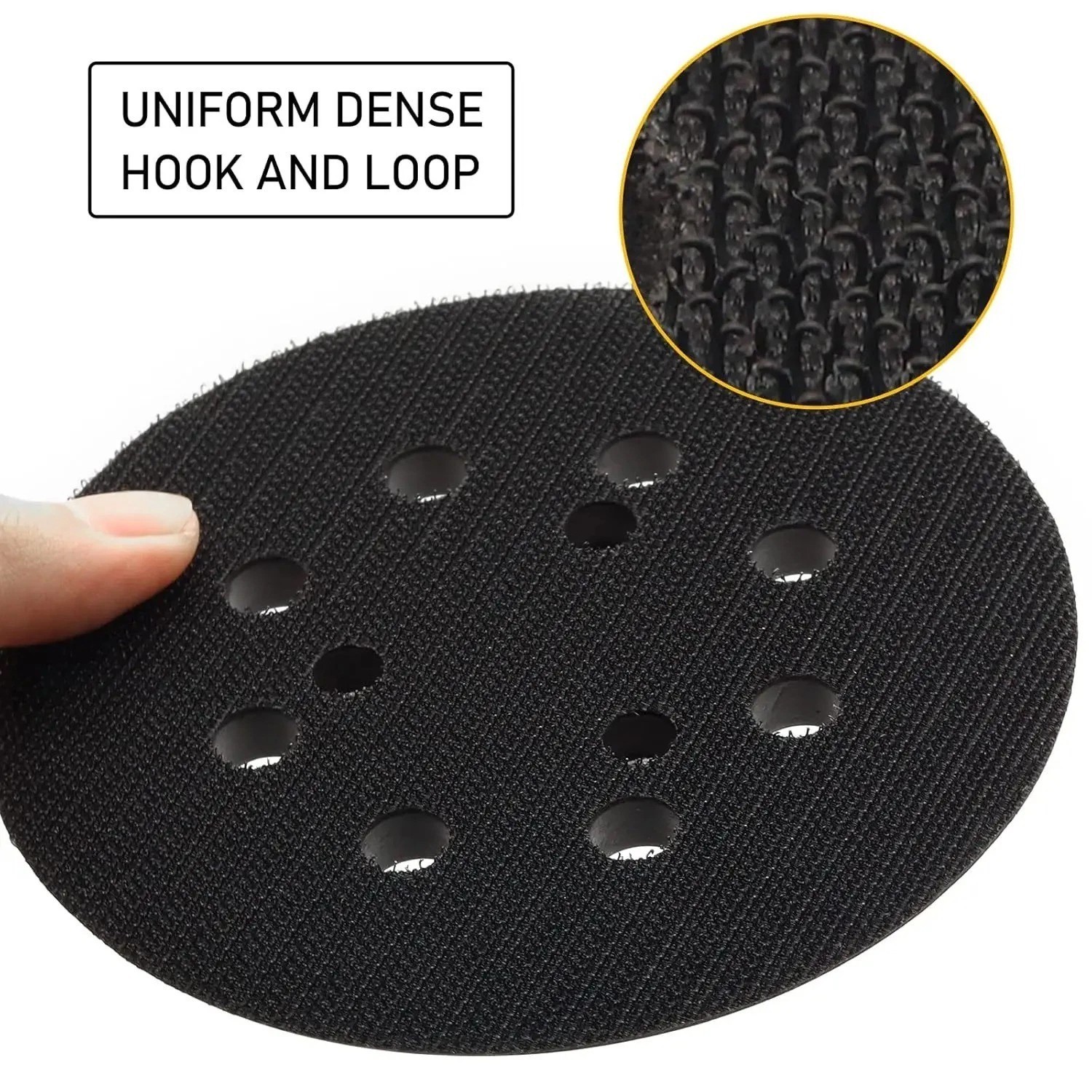 2 PCS 5 in Sander Pad Hook&Loop For DeWalt DW4388 D26450 D26451 D26453 D26456