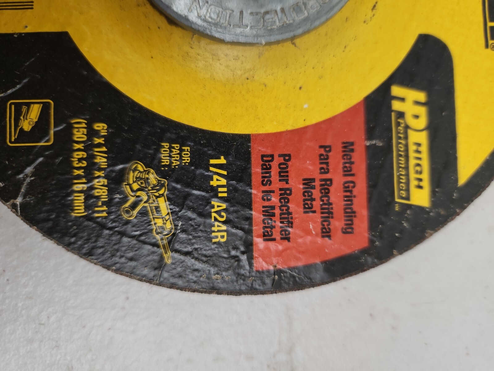 DeWalt DW4626 Grinding Wheel 6”x1/4”x5/8 – 11″ Type 27 10 Pack