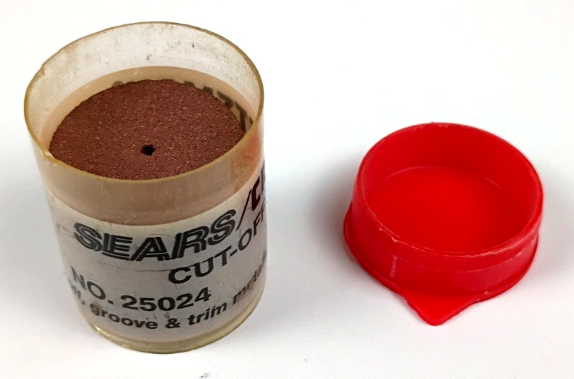 Sears Craftsman Cut-Off Wheels 25024 33 Pieces Groove & Trim Vintage USA T1795