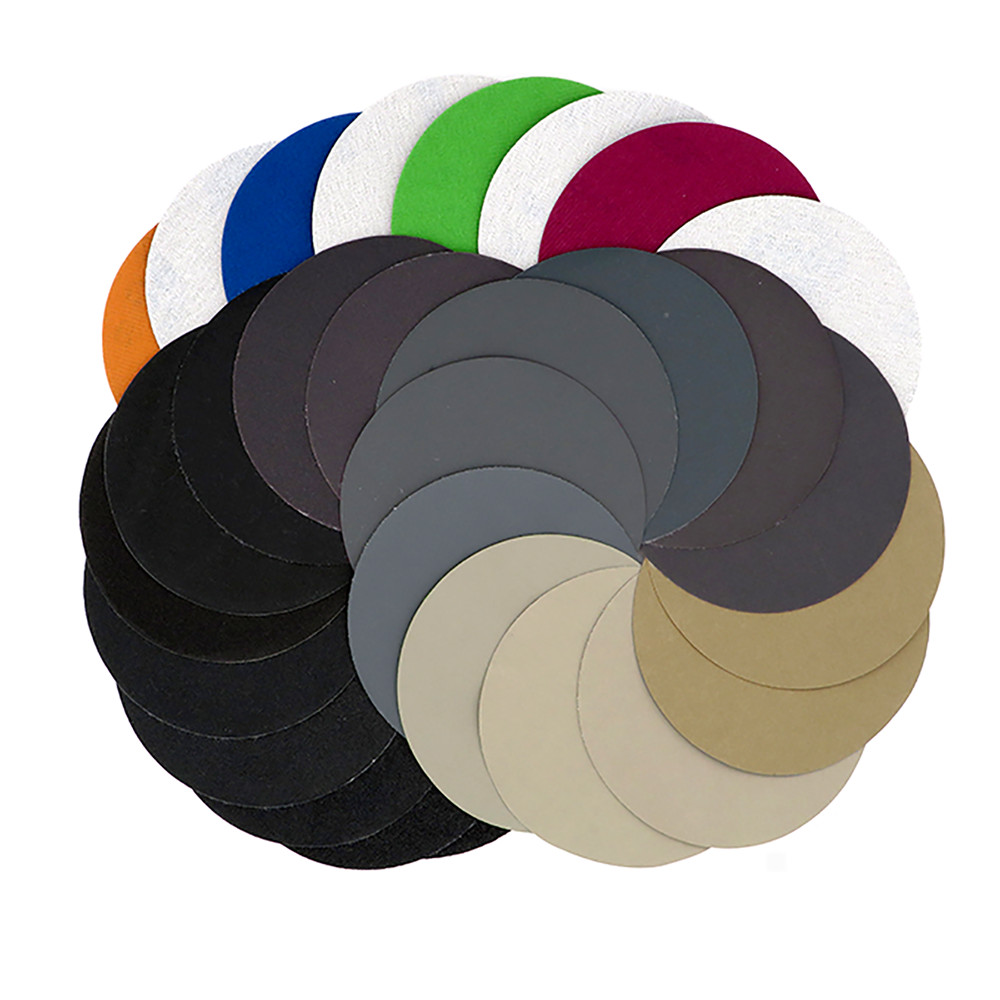 7″ 180mm Wet & Dry Round Sanding Discs Hook and Loop Sandpaper Grit P60 – P10000