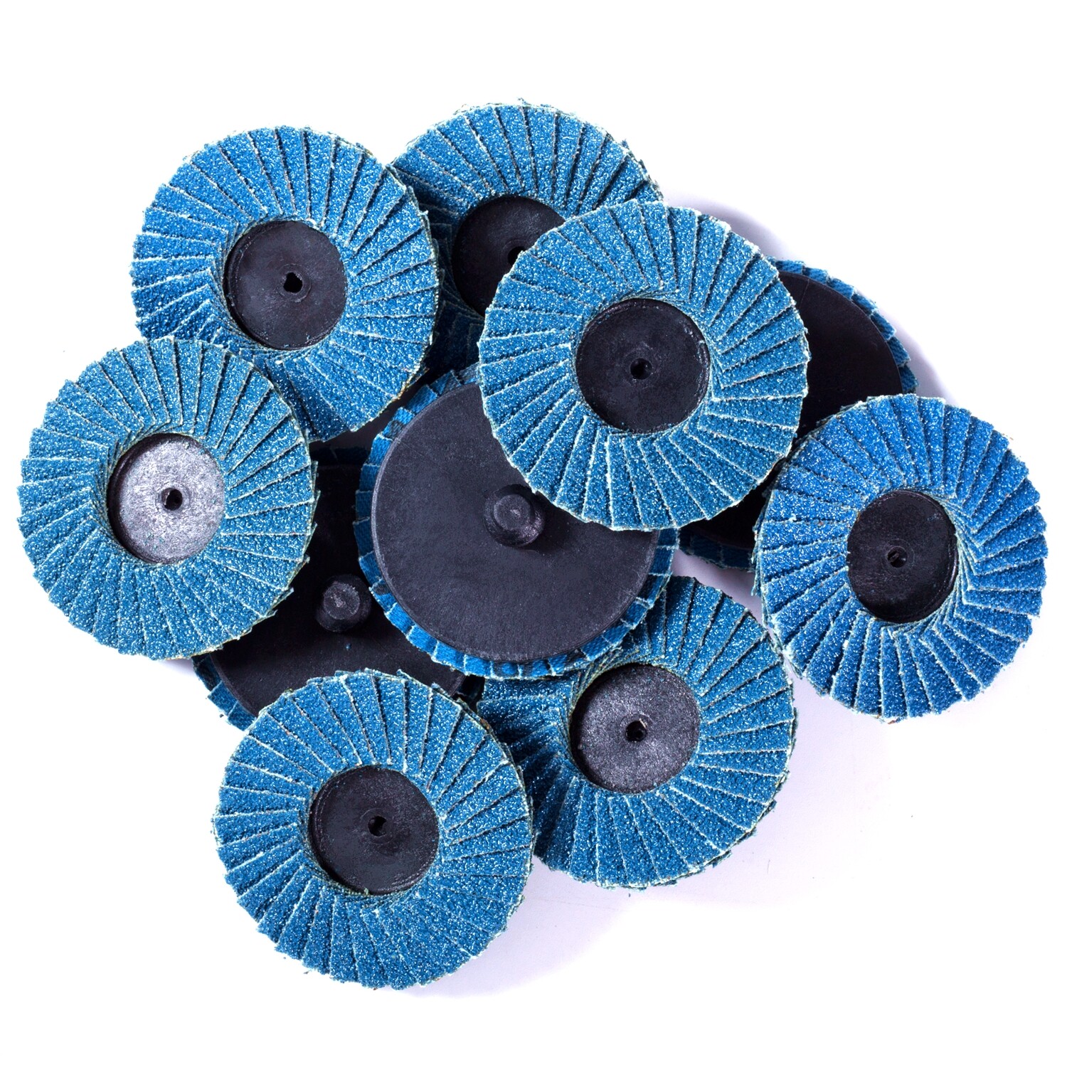 SATC 20PCS 2″(50mm) Zirconia Quick Change Flap Disc for Iron Rust Removal 80#