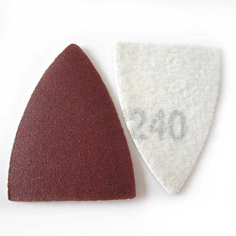 38x52mm Dry Triangular Sandpaper Polish Sanding Grit P60 P80 P120 P180 P240 P320