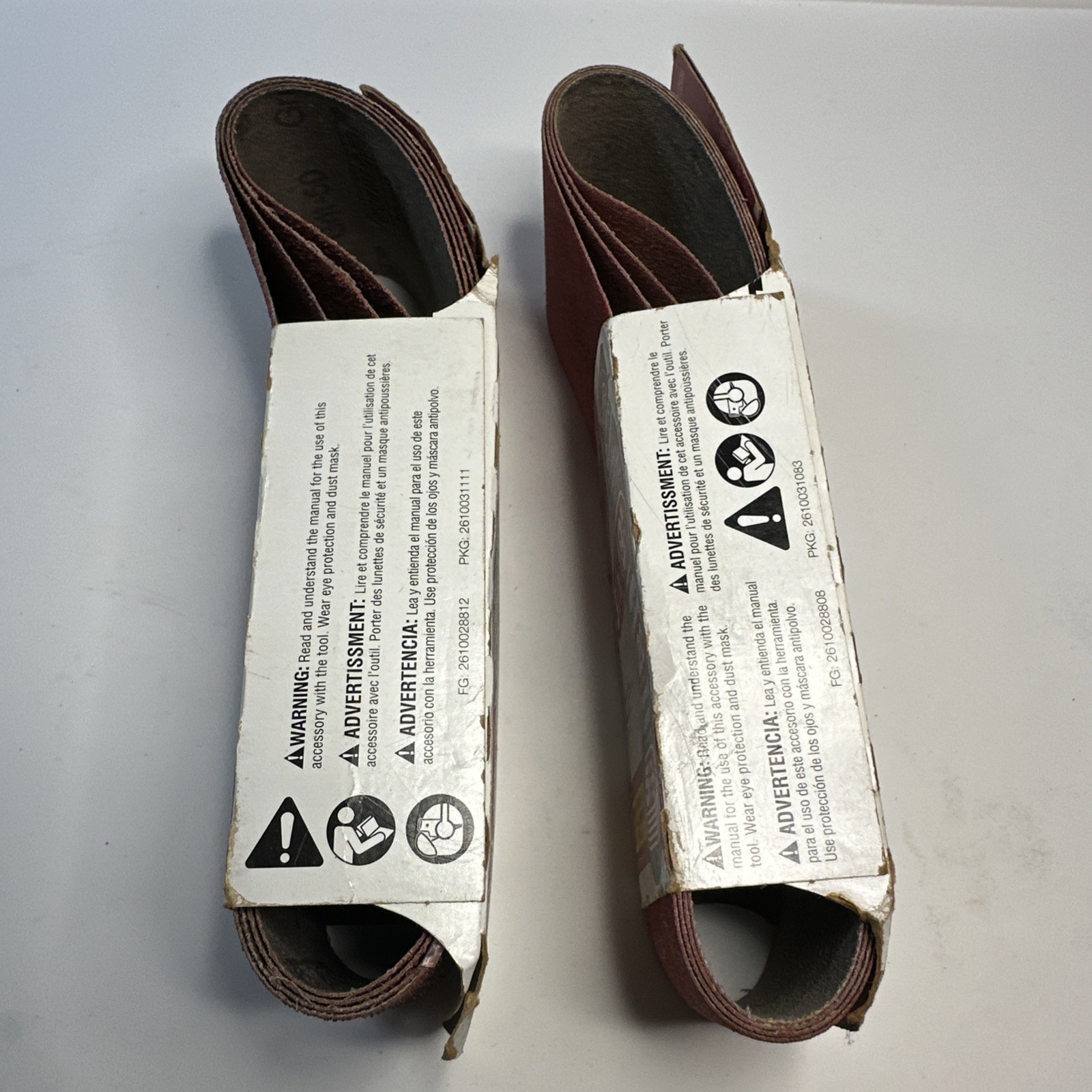 Diablo 3″X 21″ 50G & 120G Sand Belts 4 Left In Each Pack