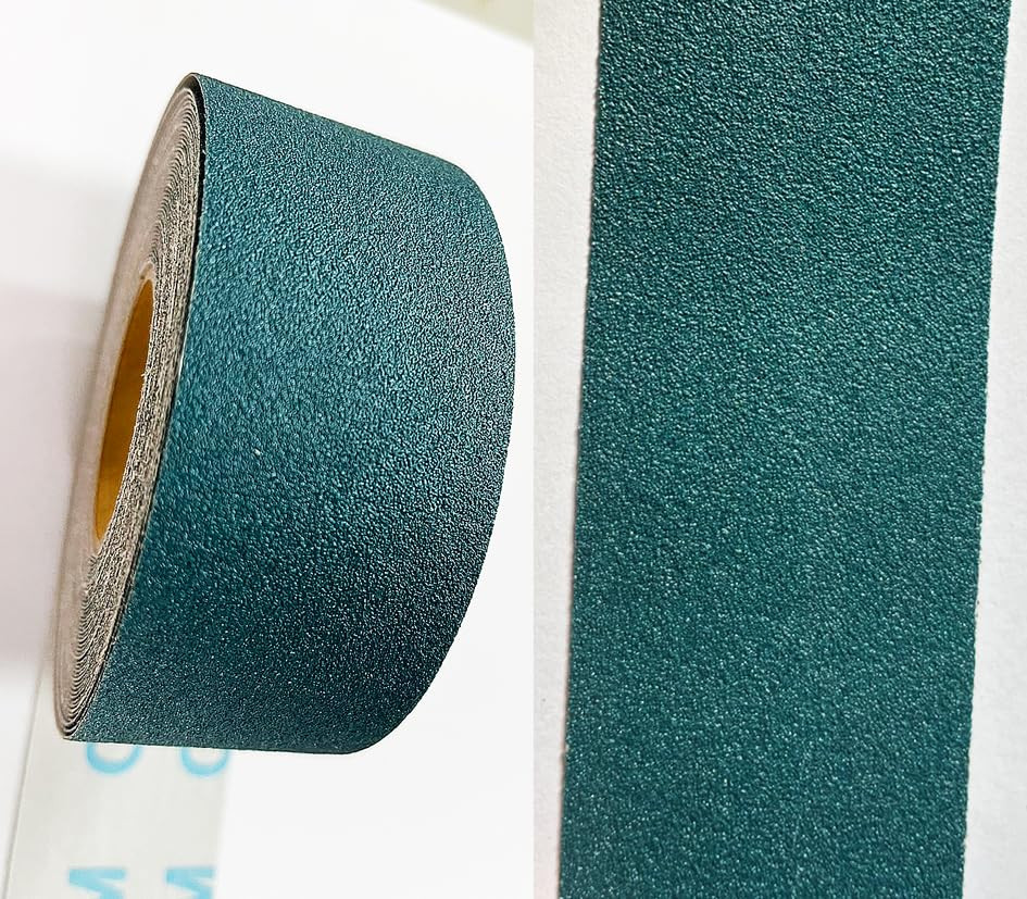 Waterproof Emery Cloth Roll Grit 120 Abrasive Wet of Dry Sandpaper 1.5 Inch X 10