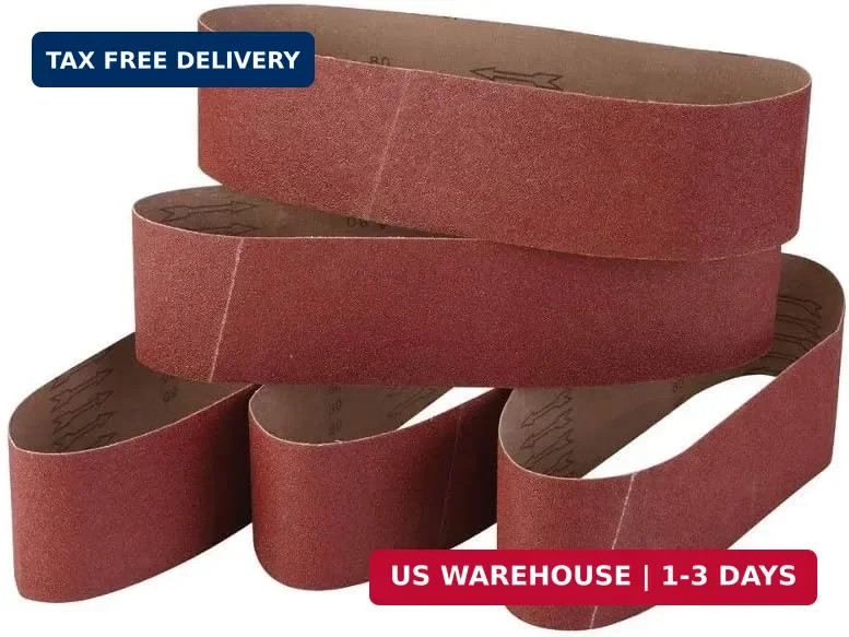 4 Inch x 36 Sanding Belts, 60/80/120/240/320 Grits, Belt Sander 4″x36″