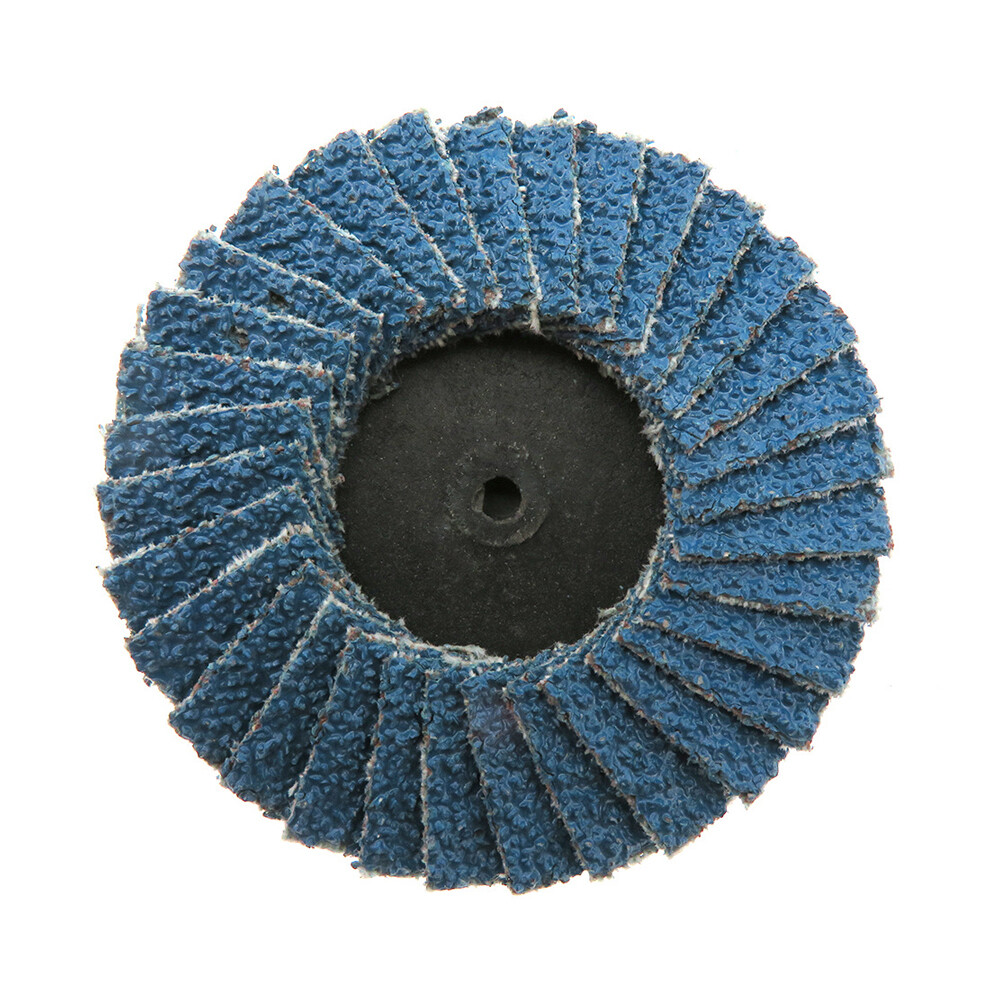 11Pcs 2″ 50mm Flap Disc Roll Lock Quick Change Sanding Discs Mix Set 40-120 Grit