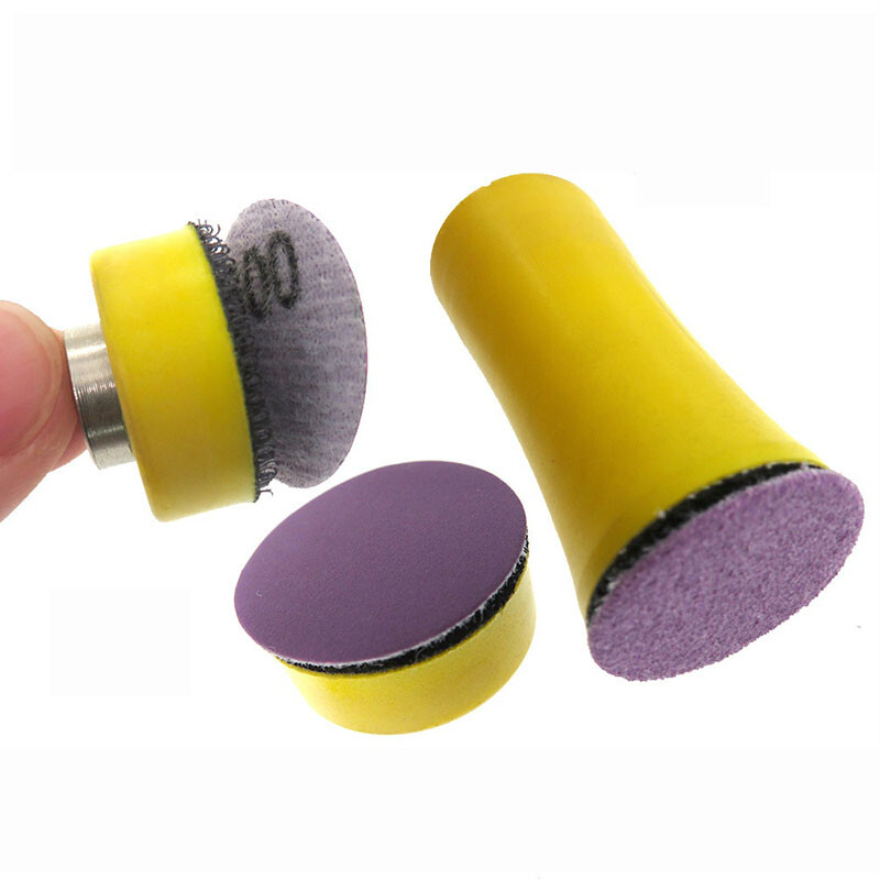 25mm 50mm 75mm Wet & Dry Sanding Discs Sandpaper Hook & Loop Pads 60 -10000 Grit