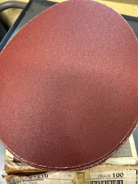 3M 8″ P/N 21210 241 Production Resinite Paper P100 Grit Sandpaper (100 pcs)