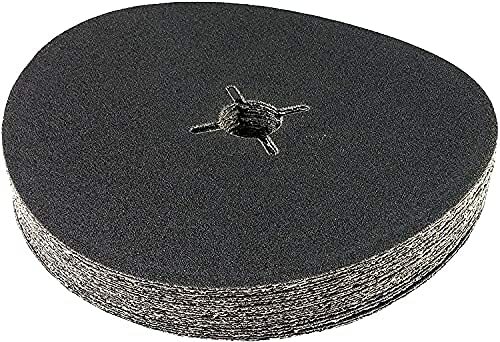 Starcke Premium 7 Inch Heavy Duty Slotted Edger Floor Sanding Discs 4 Slots 7/8″