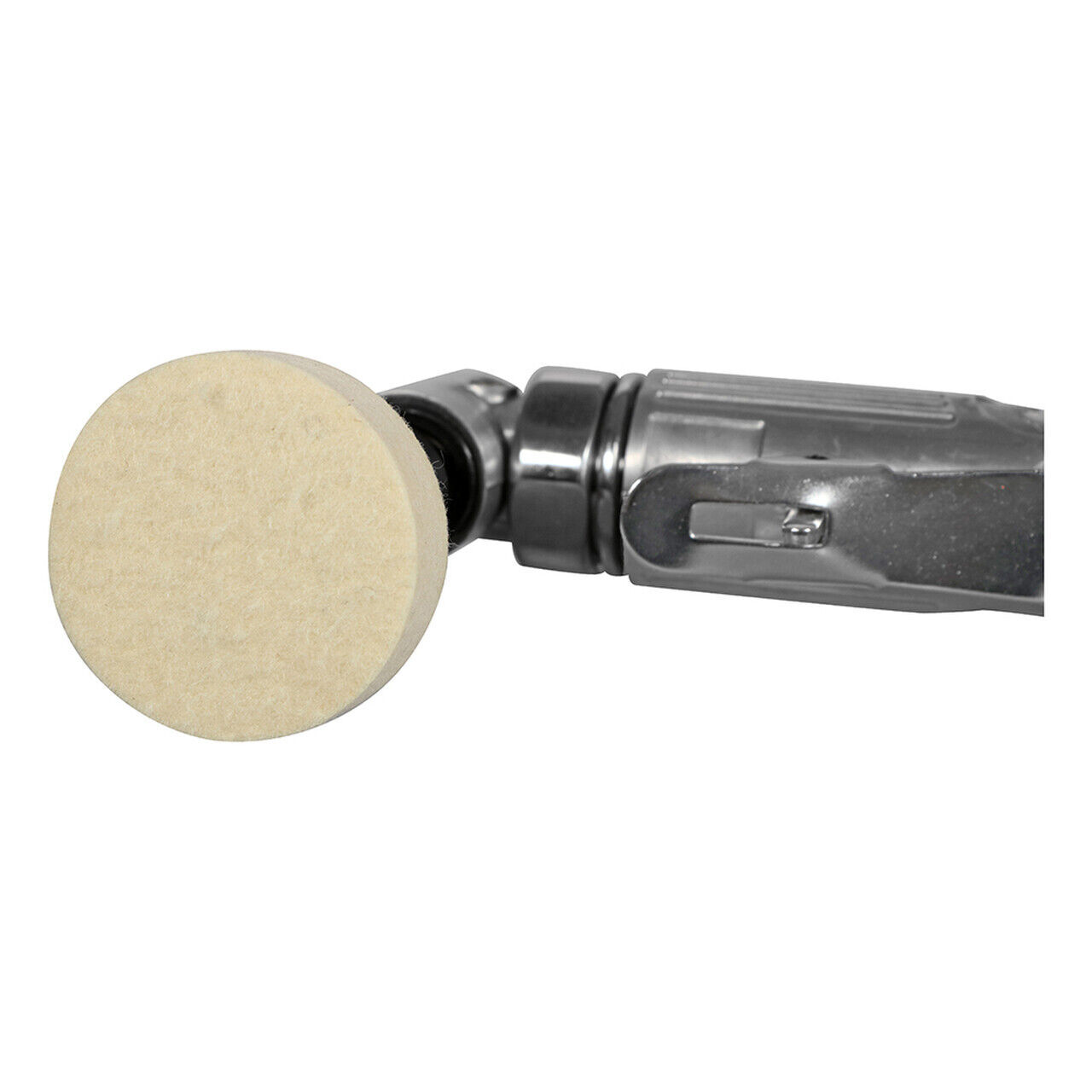 10PCS 2” Wool Buffing Polishing Pad Roll Lock Sanding Disc for Die Grinder Drill