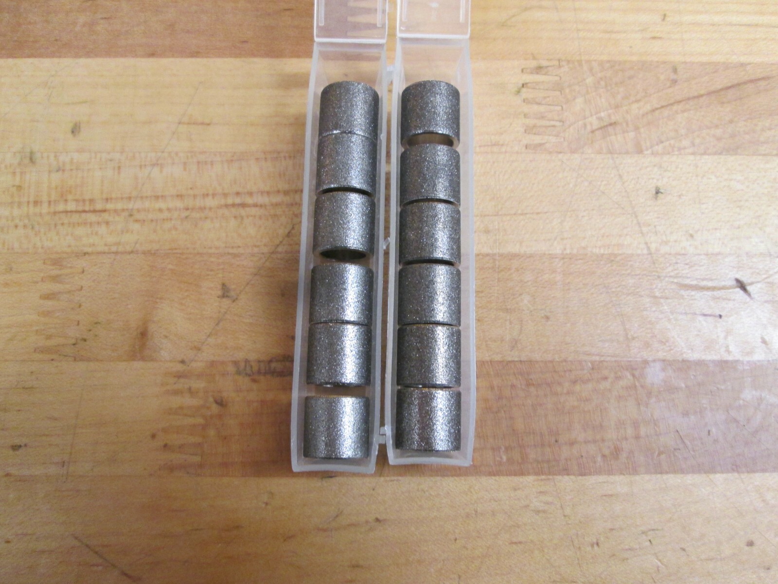 Diamond Coated Polishing Bushings, Drum Bushings Dremel? 12 pcs. ~NEW SURPLUS~