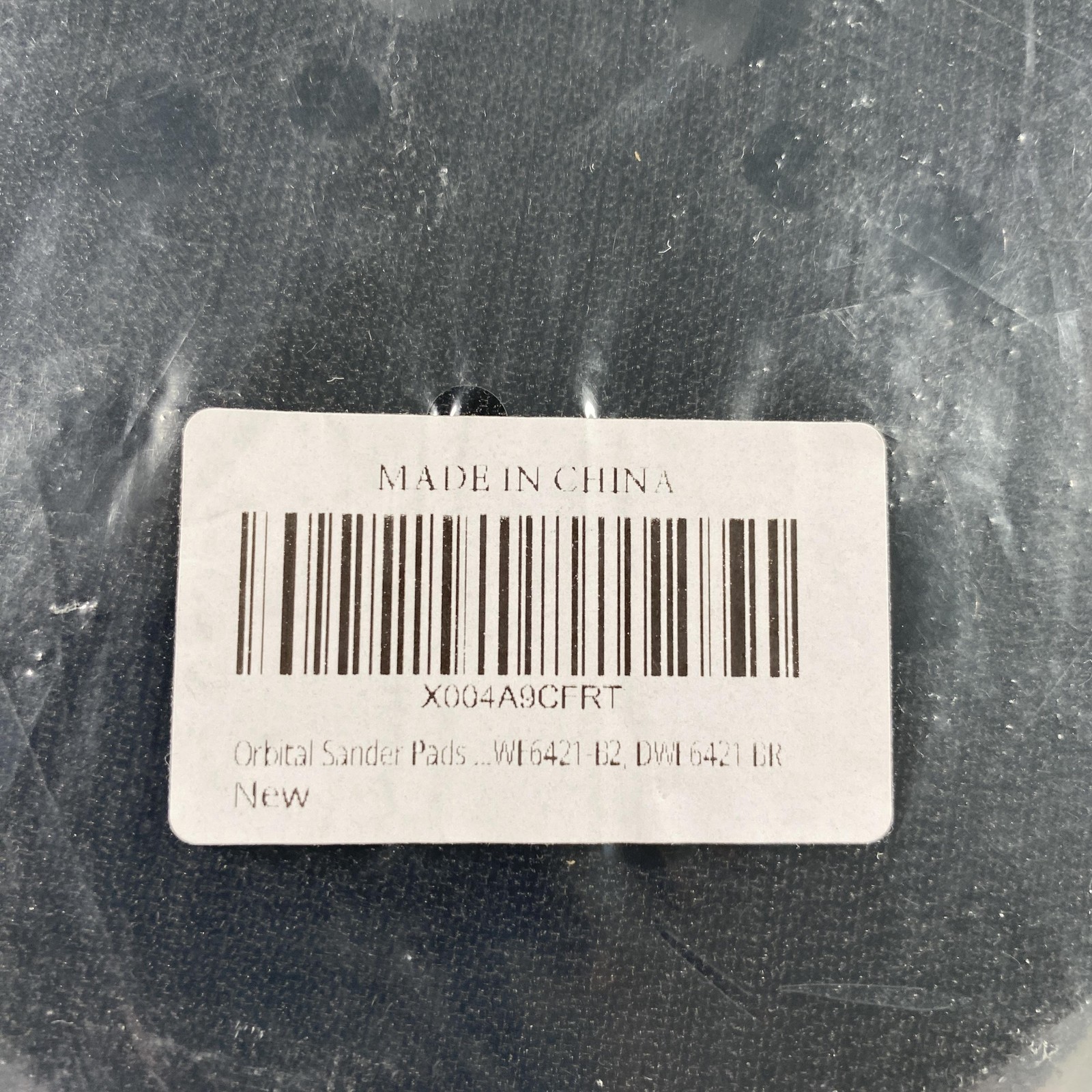 Shuttle Genius Orbital Sander Backing Pads Set Of 3 Black Metal Grinding New