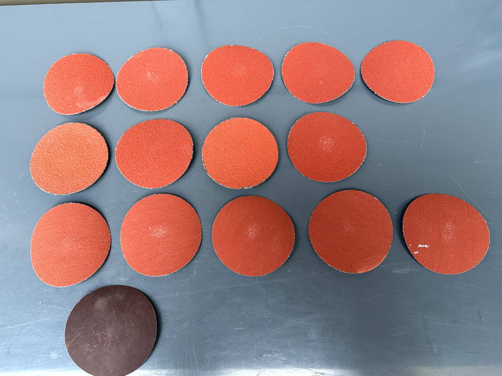 3M Roloc Fiber Discs, 4-inch, 15pcs
