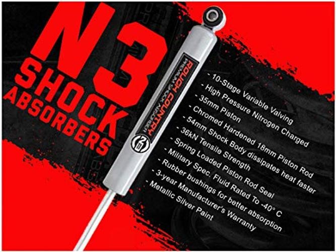 2.5-3.5″ N3 Front Shocks for GM 1/2-Ton Suburban/Tahoe – 23196_A