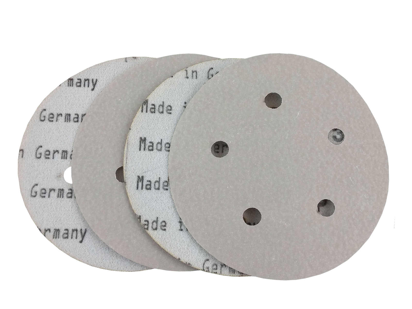 5″ X 5 Hole Platinum Film Hook and Loop Grip Sanding Discs (25 Pack, 100 Grit)
