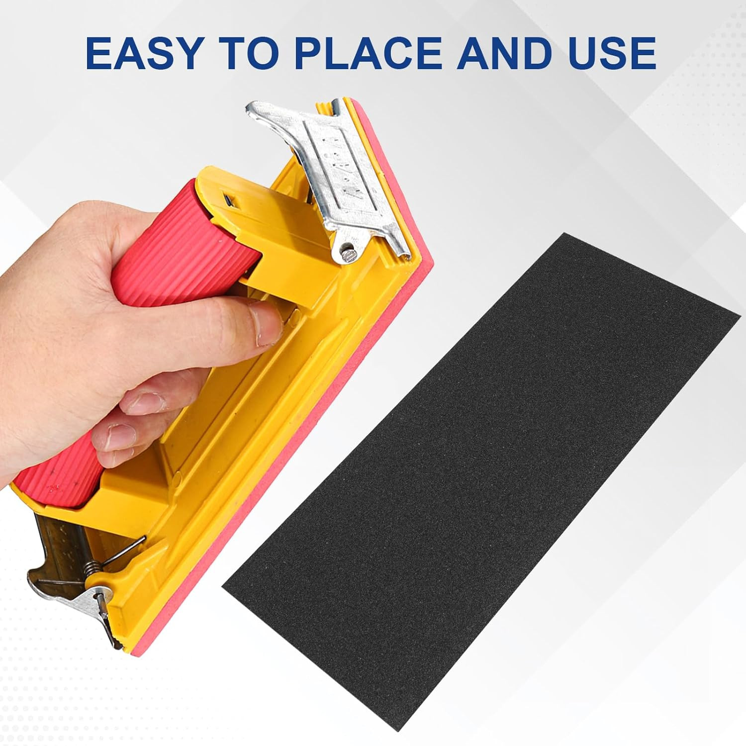 50 Pcs Sandpaper Sheets, 13 Grits 120–5000 Wet Dry Assortment for Wood & Metal