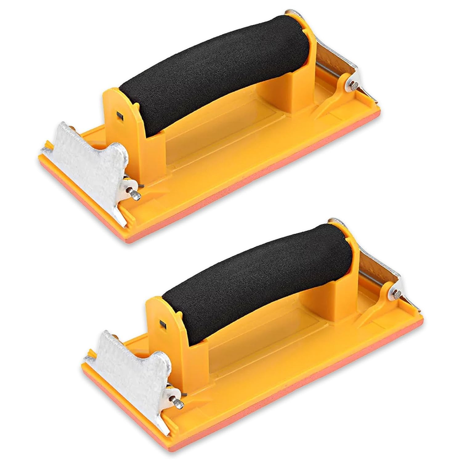 Hand Sander, Sandpaper Holder with Sponge Handle, 7 X 3.5 Inch Manual Hand Sandi