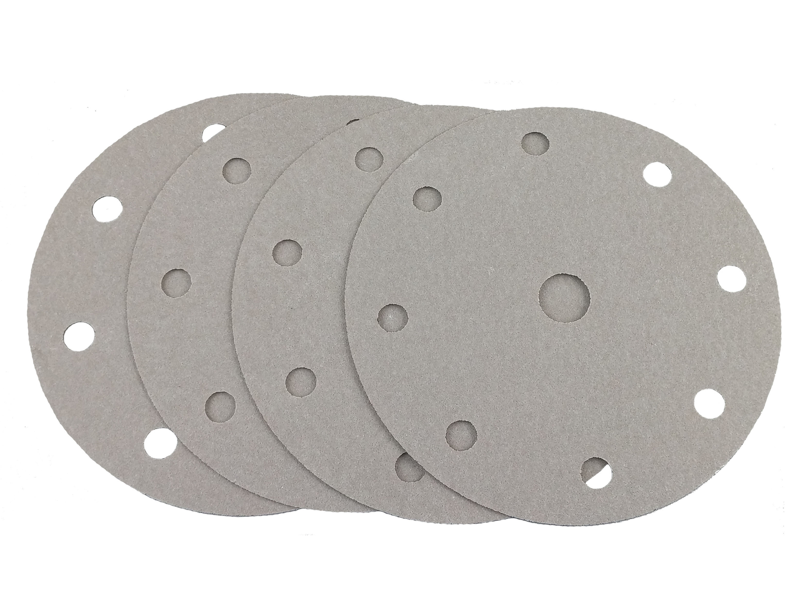 Starcke Premium 6″ X 9 Hole Platinum Film Hook and Loop Grip Sanding Discs