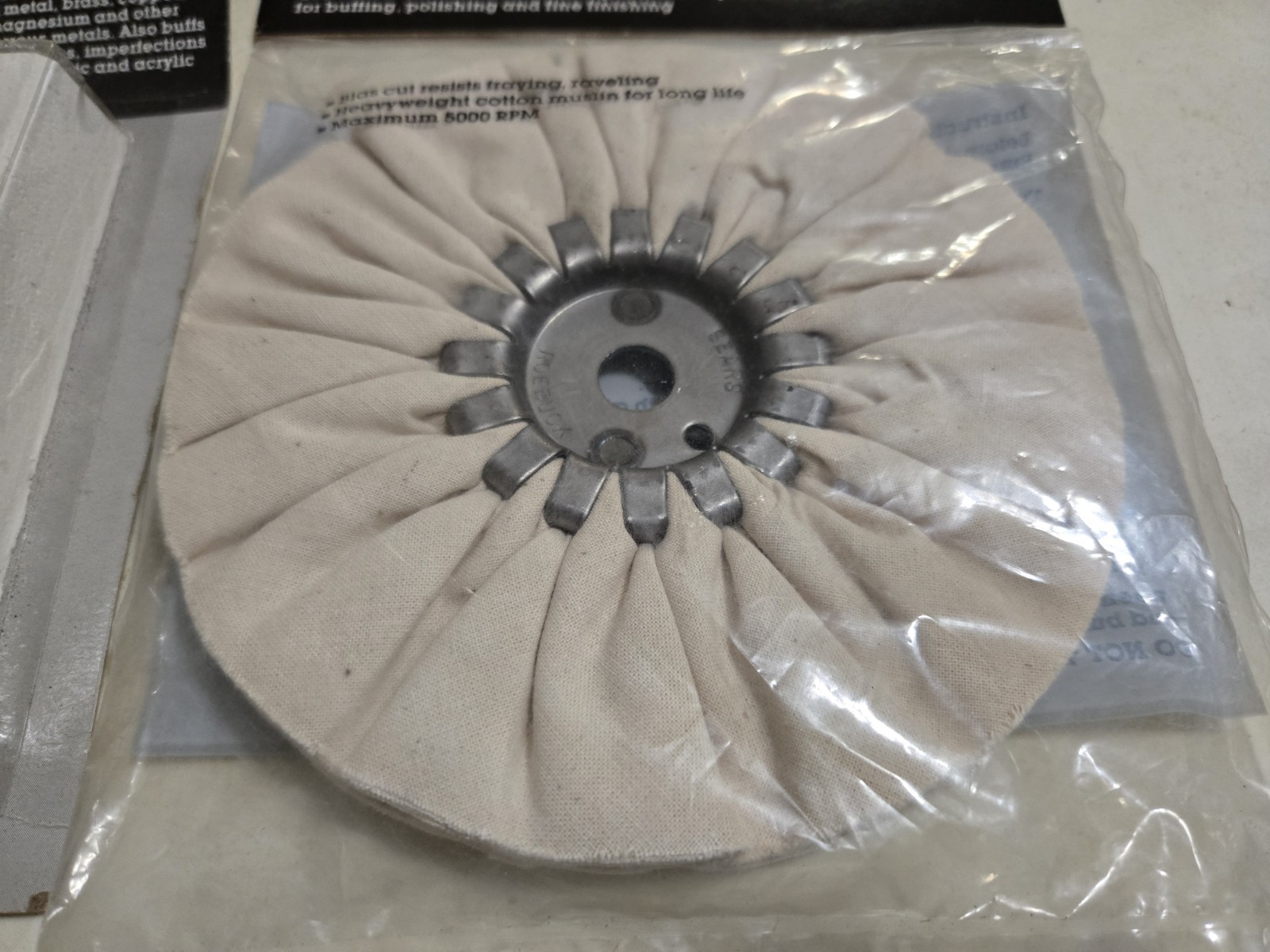 Sears Craftsman USA Nos Buffing Wheel & Compound