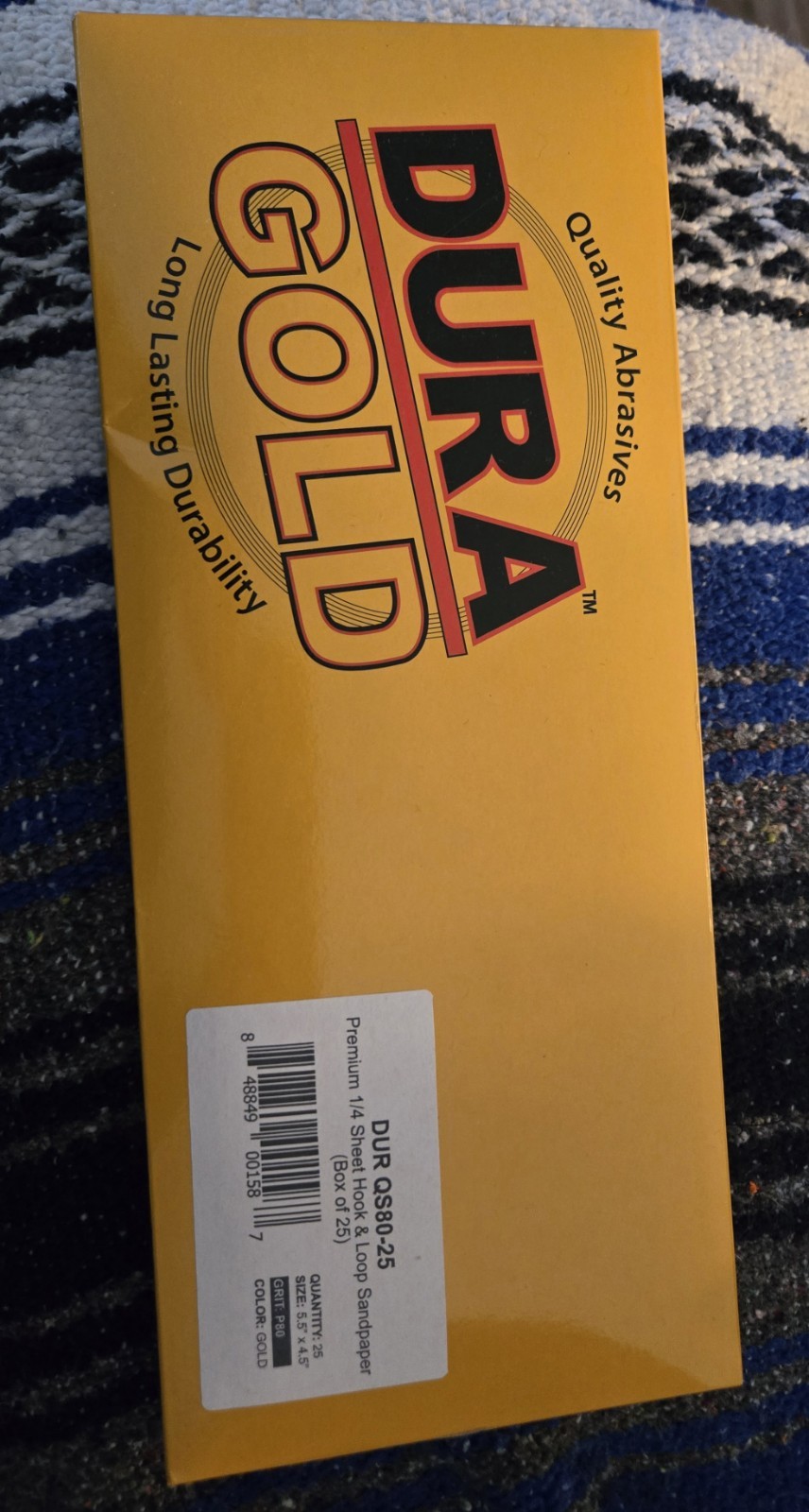 Dura-Gold Premium Sandpaper Sheets
