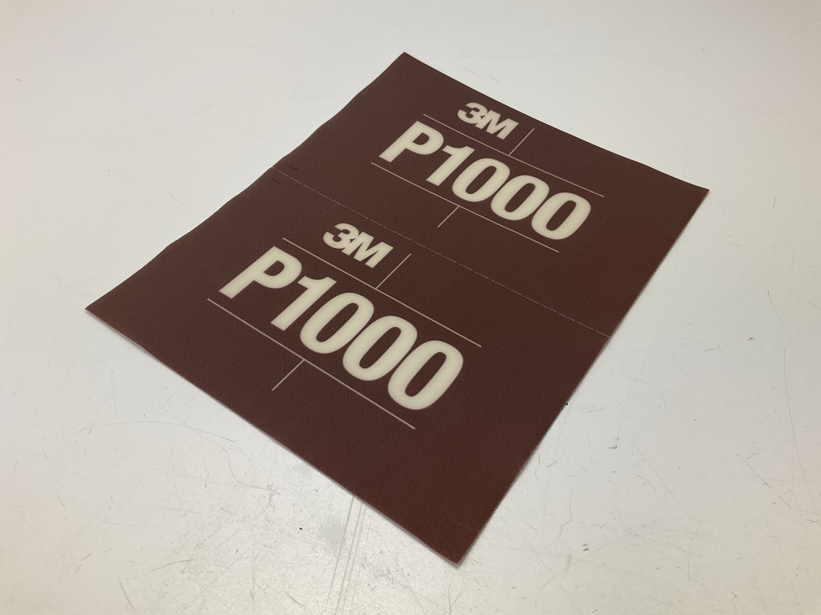 25 3M 34341 Hookit 270J Flexible Abrasive Sandpaper Sheets 1000 Grit, 5.5″x6.75″