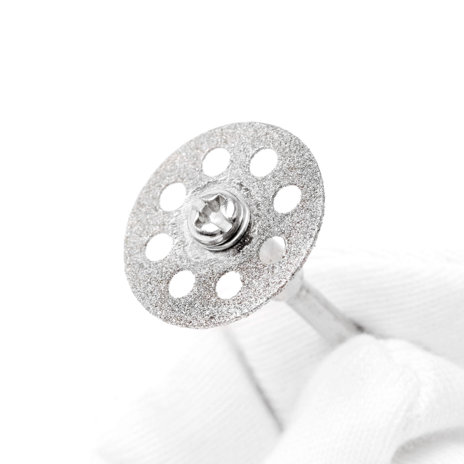 10Pcs Diamond Cutting Wheel with Mandrel 3mm Cutting Disc for Stones Mable Glass