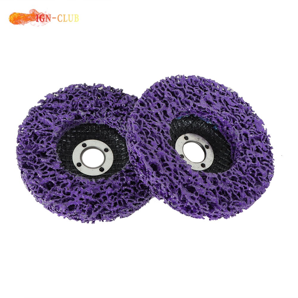 Strip Discs Stripping Wheel For Angle Grinders Purple 10 Pack 4″ x 5/8″ Wheel