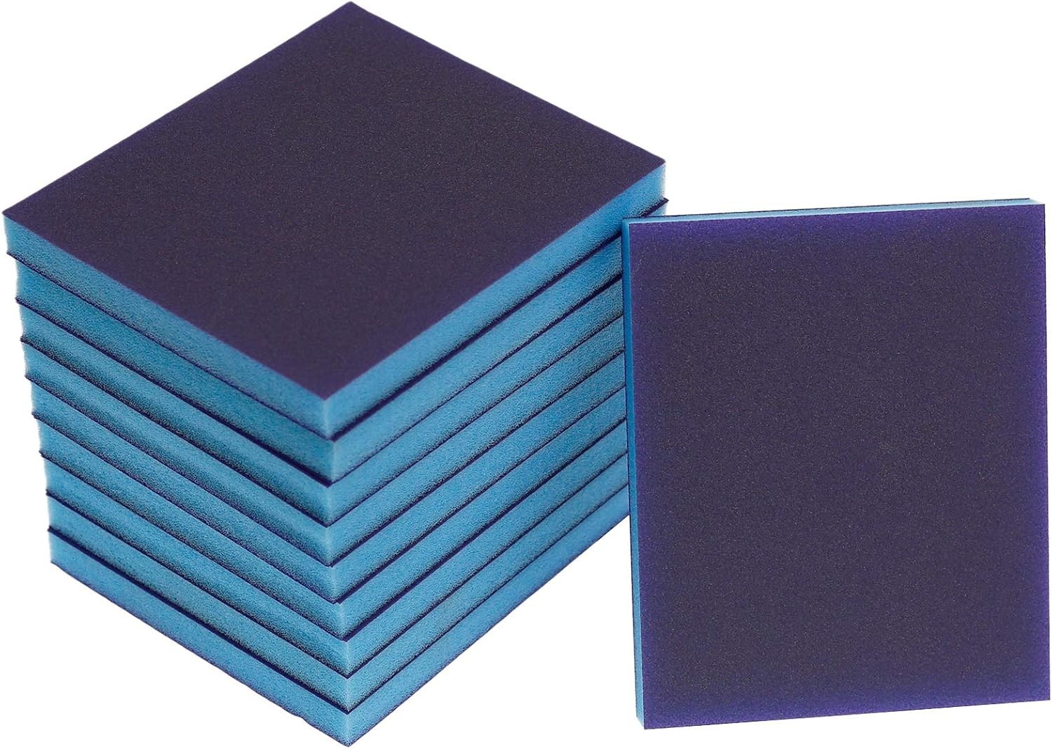 ..16Pcs 220 Grit Sanding Sponge Blocks Wet Dry for Wood Metal Plastic Furniture