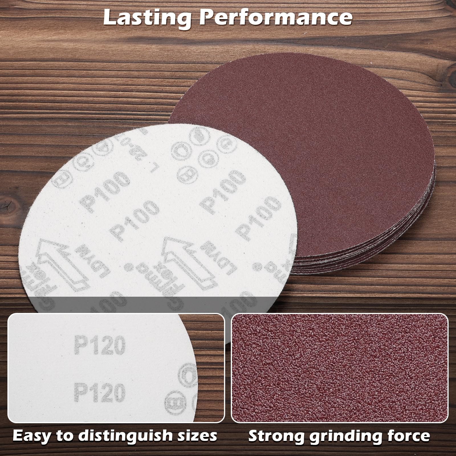 SainSmart 12PCS Aluminum Oxide 4×36 Inch Sanding Belts, 12PCS 6inch Sanding D…