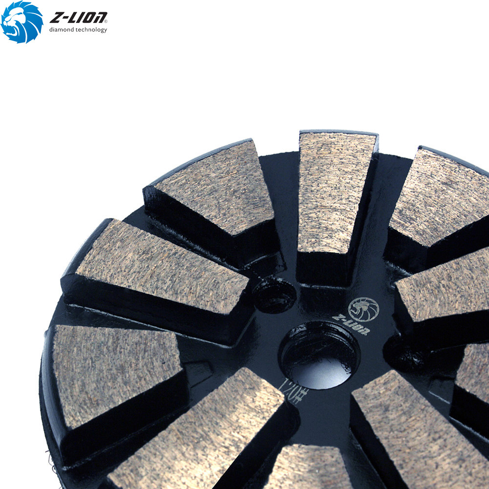 3″ 10 Segments Metal Bond Diamond Grinding Polishing Pad Concrete Marble Granite
