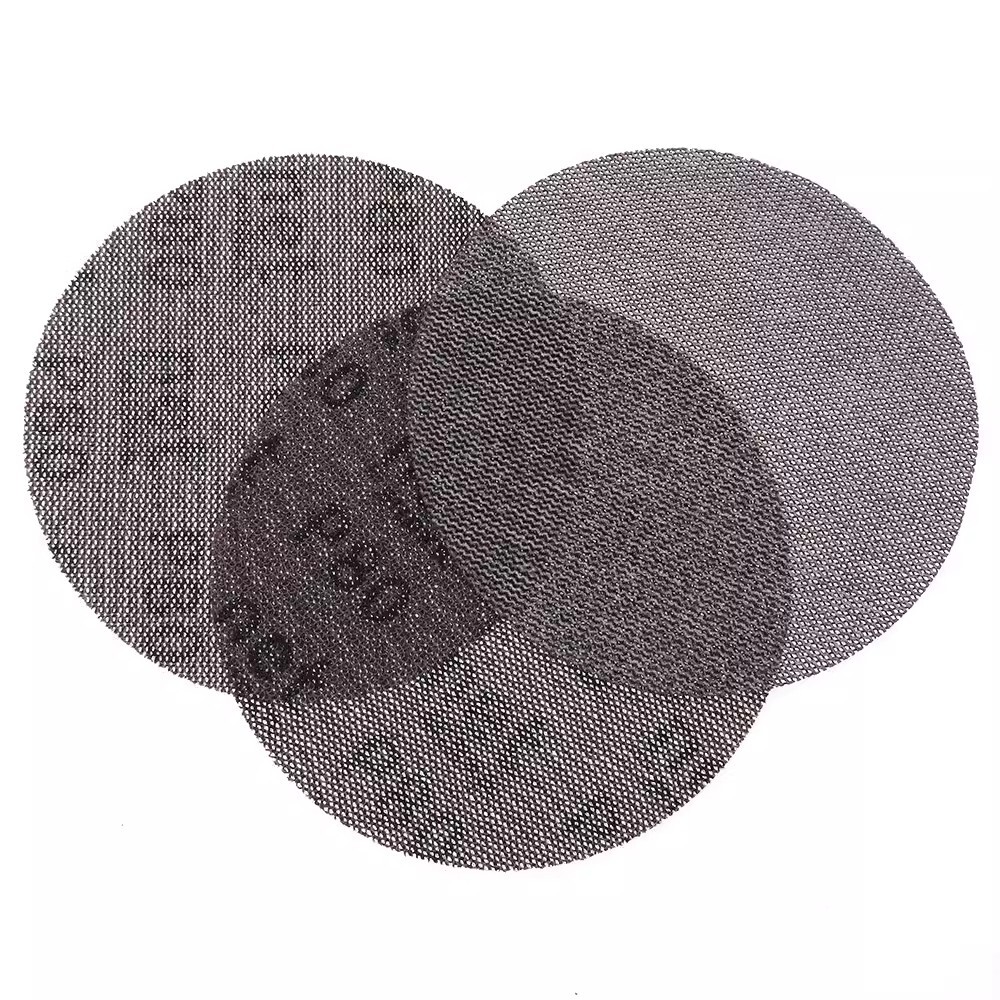 6 Inch 150mm Mesh Abrasive Dust Free Sanding Discs Sandpaper Dry Use 80# – 1000#