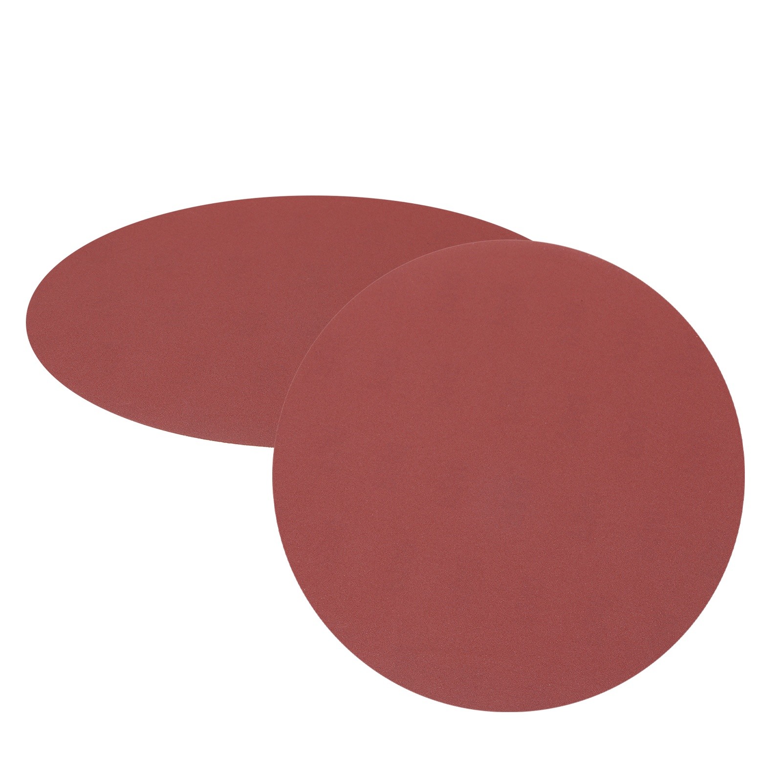 2pcs 10″ Hook and Loop Sanding Discs 240 Grits Aluminum Oxide Sandpapers